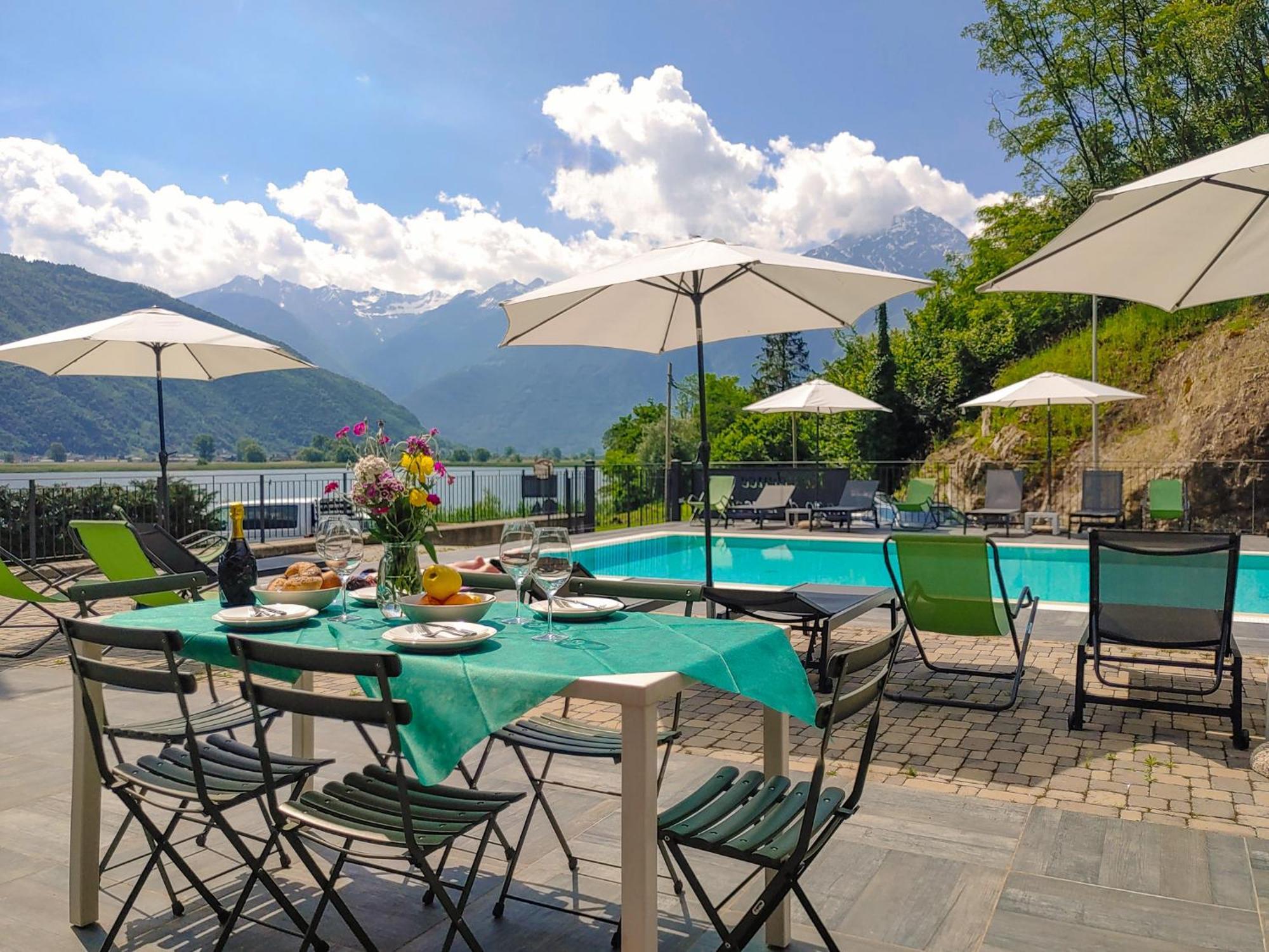 Dascio Emotion Ferienwohnung Mit Terrasse Am See Extérieur photo